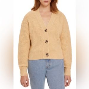 Frank and Oak Texturized Cardigan M
